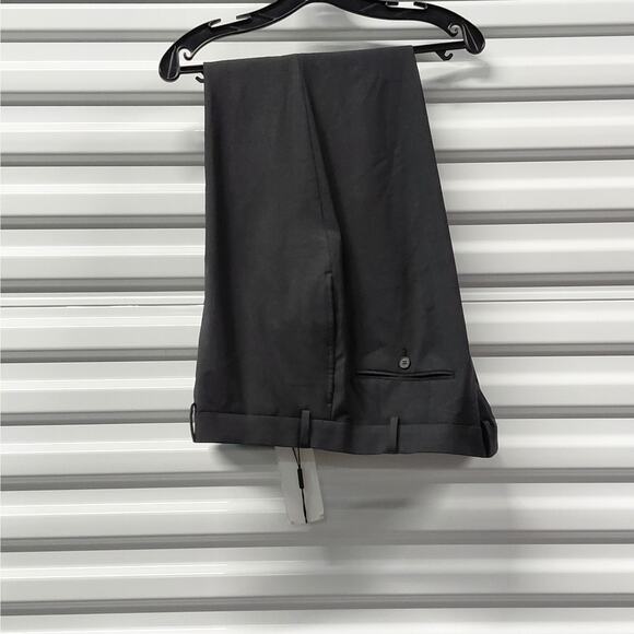 Calvin Klein Men's Wool Dress Slacks Pants Size 42W x 30L Gray Business Office - Picture 1 of 8